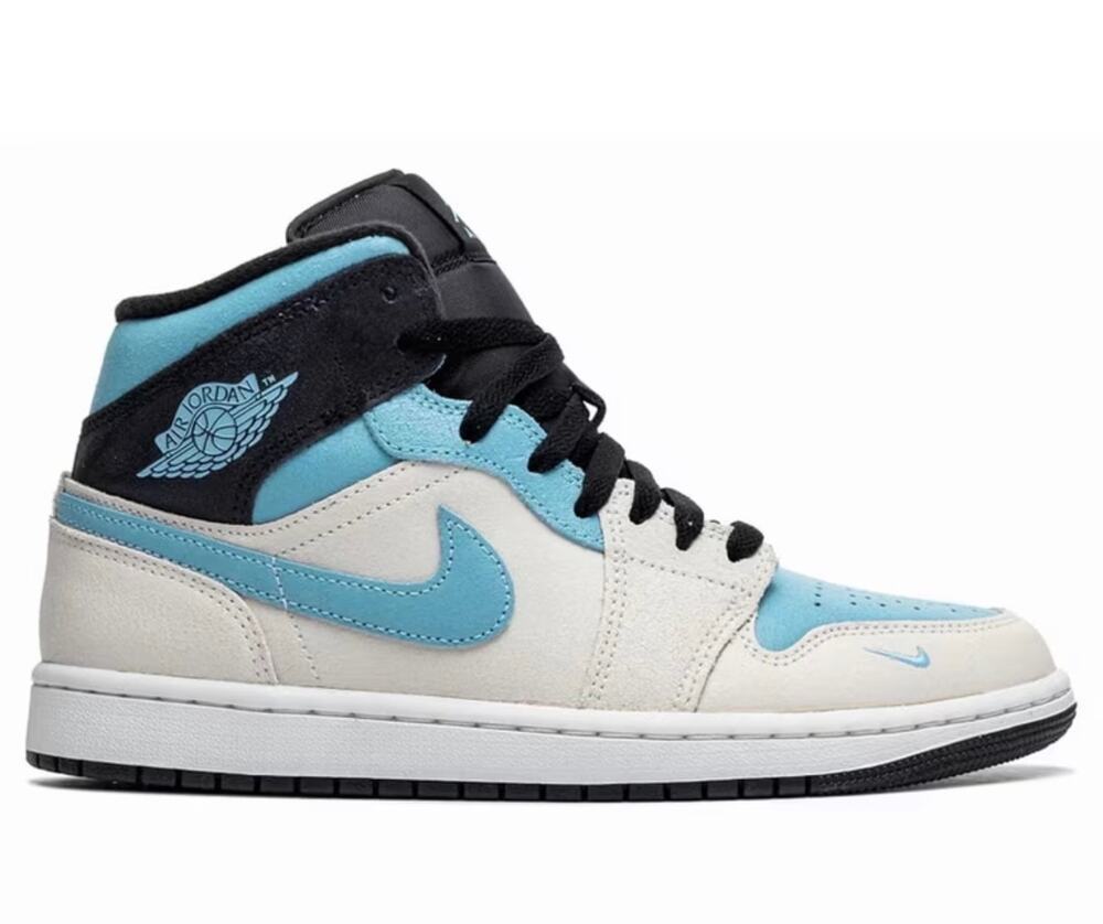 air jordan 1 mid se summit white blue chill black im6567 121